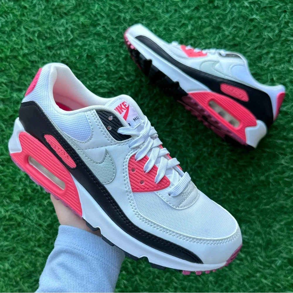 Nike Air Max 90 Light Silver - Aster Pink - Picture 1 of 11